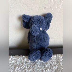 Jellycat Medium Bashful Blue Elephant NWOT